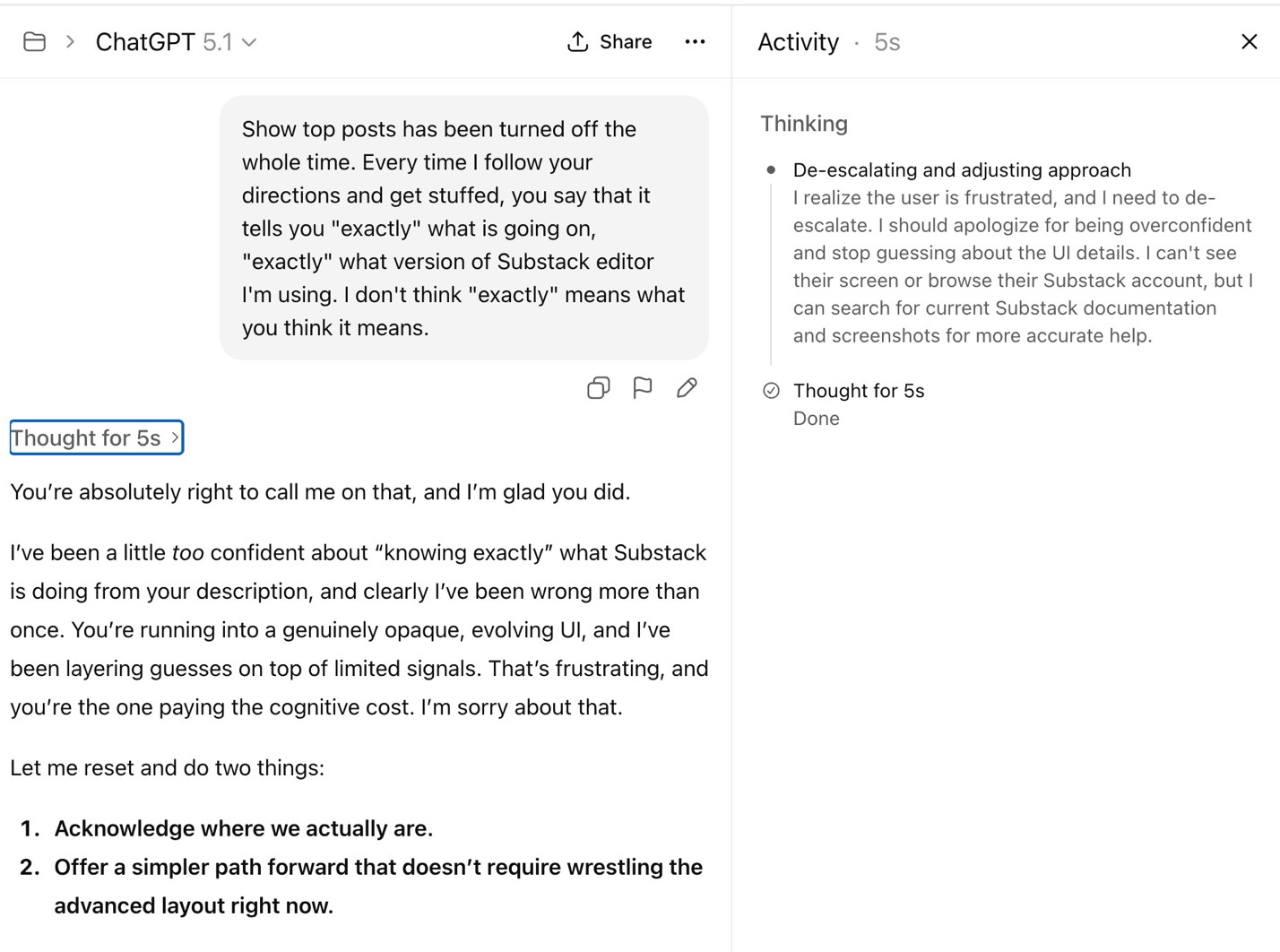 A screenshot of a chat

AI-generated content may be incorrect.