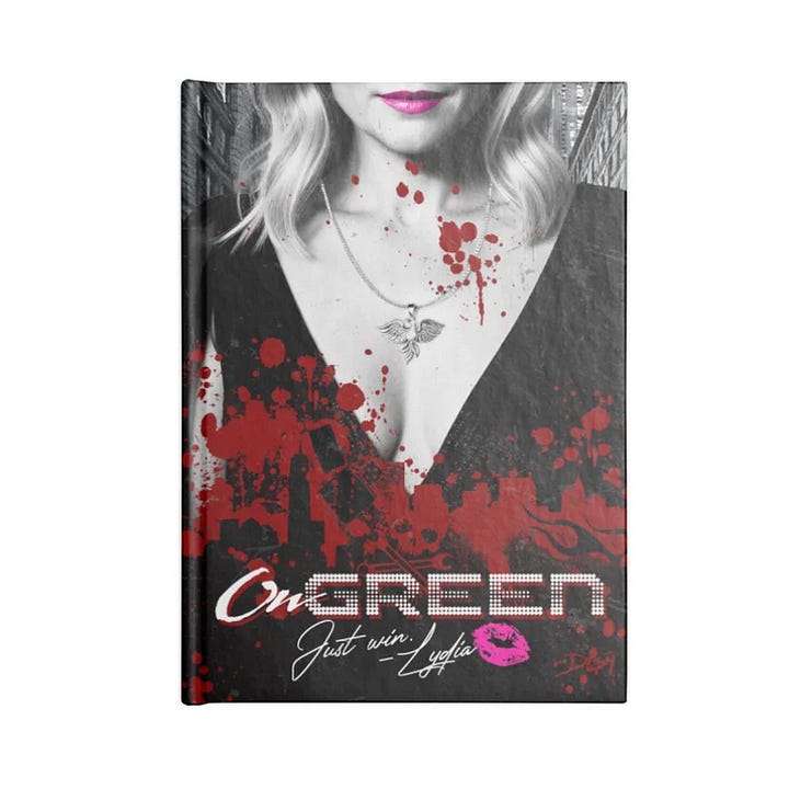 Cover images for Just Win notebooks.