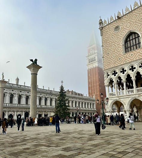 Christmas in Venice: Tree in Piazza San Marco