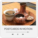 Logo for Postcards in Motion