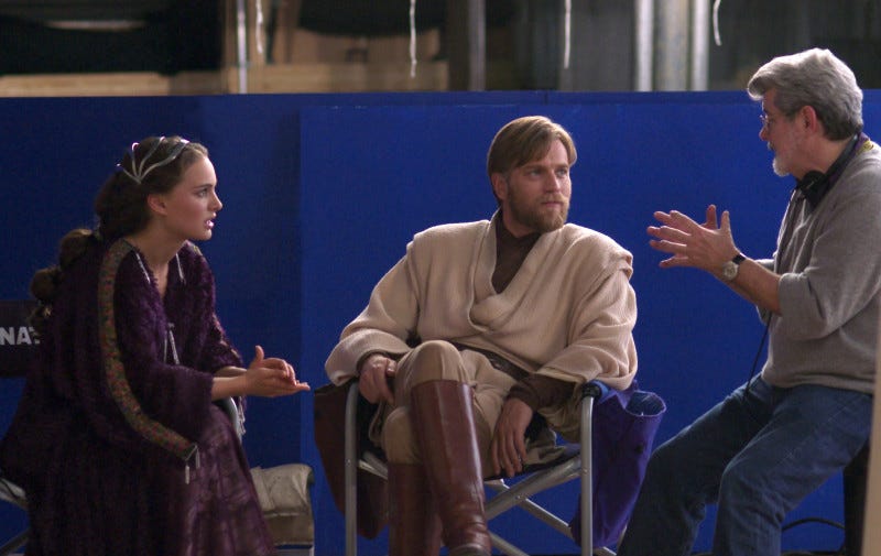 Revenge of the Sith behind the scenes (2004) : r/StarWars