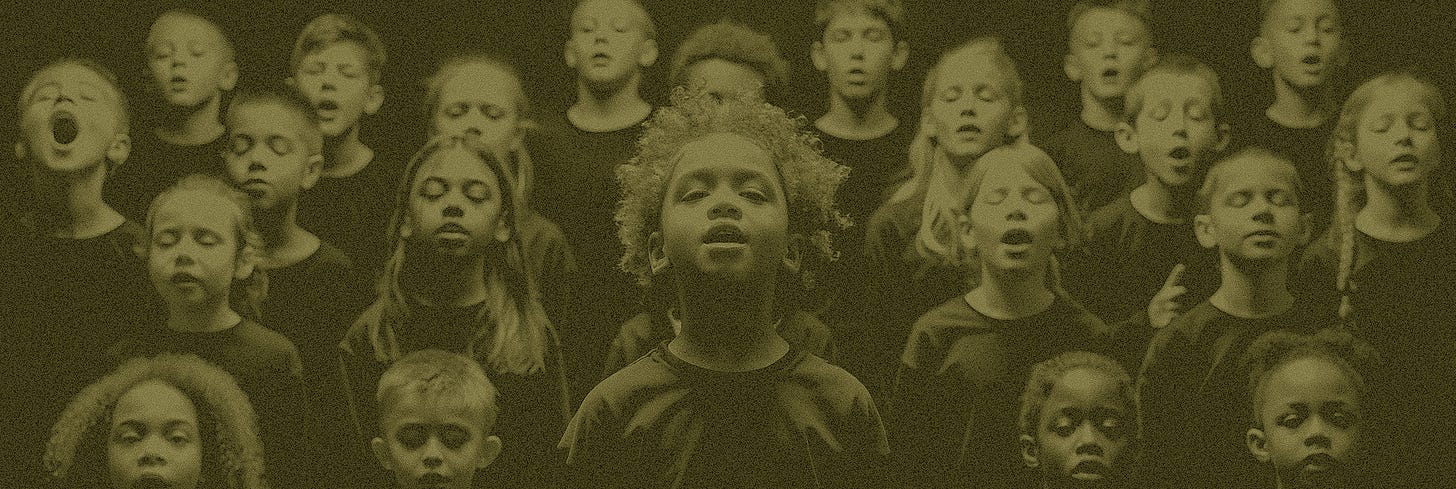 Children singing Children singing