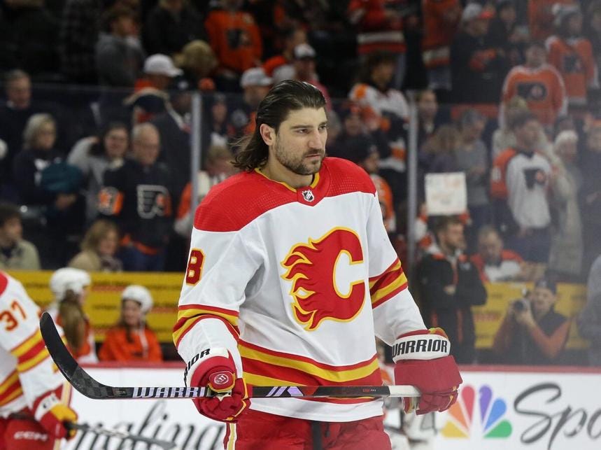 Chris Tanev Calgary Flames Chris Tanev Calgary Flames