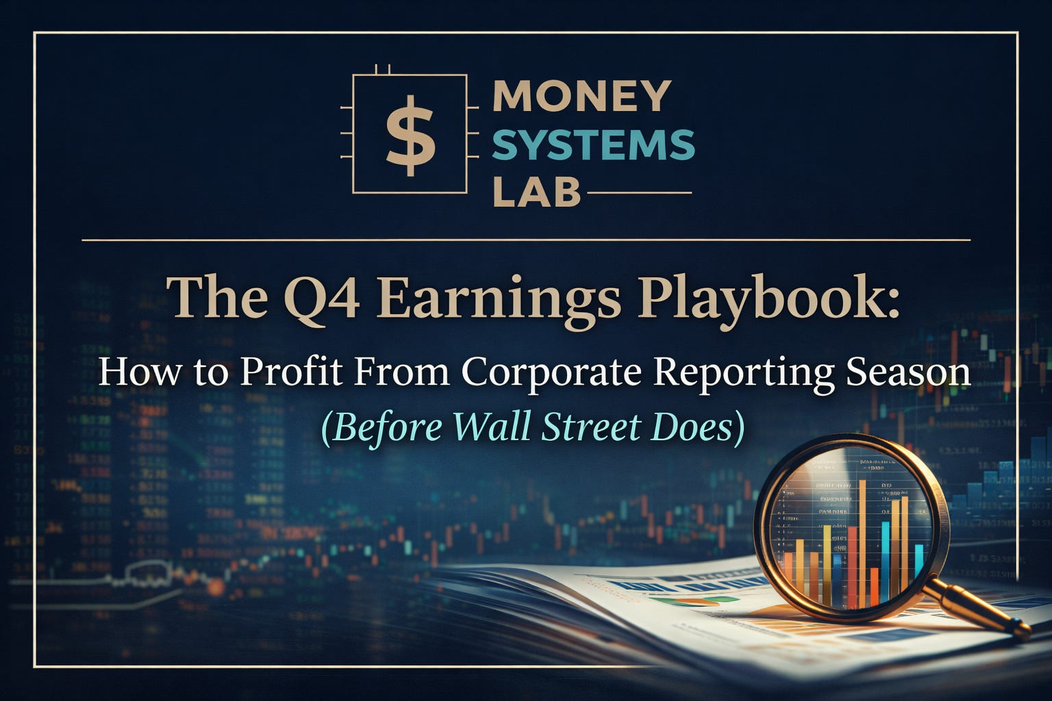 The Q4 Earnings Playbook: How to Profit From Corporate Reporting Season ...