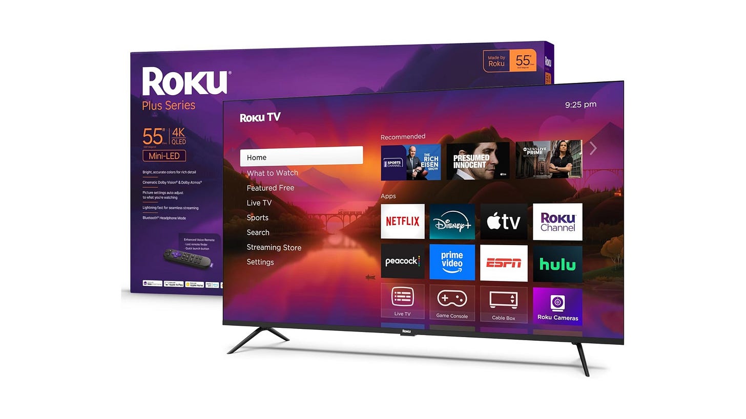 Roku Plus Series QLED Smart TV (2025)