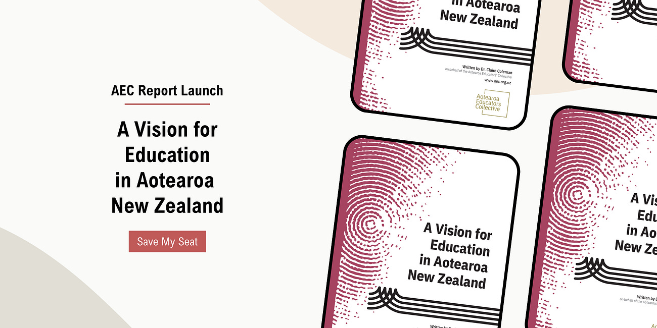 Event - A Vision for Education in Aotearoa New Zealand AEC report launch