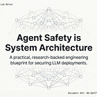 Operating Agents V: Trust Boundaries and Agent Safety