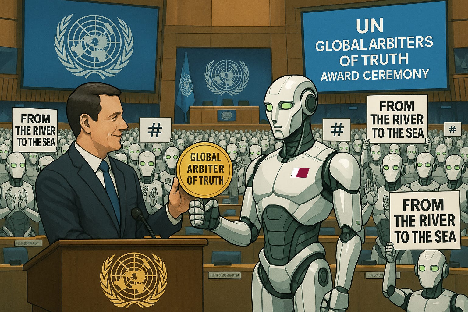 UN Awards “Global Arbiters of Truth” Title to 450,000 Qatari