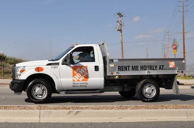 Home Depot rental truck