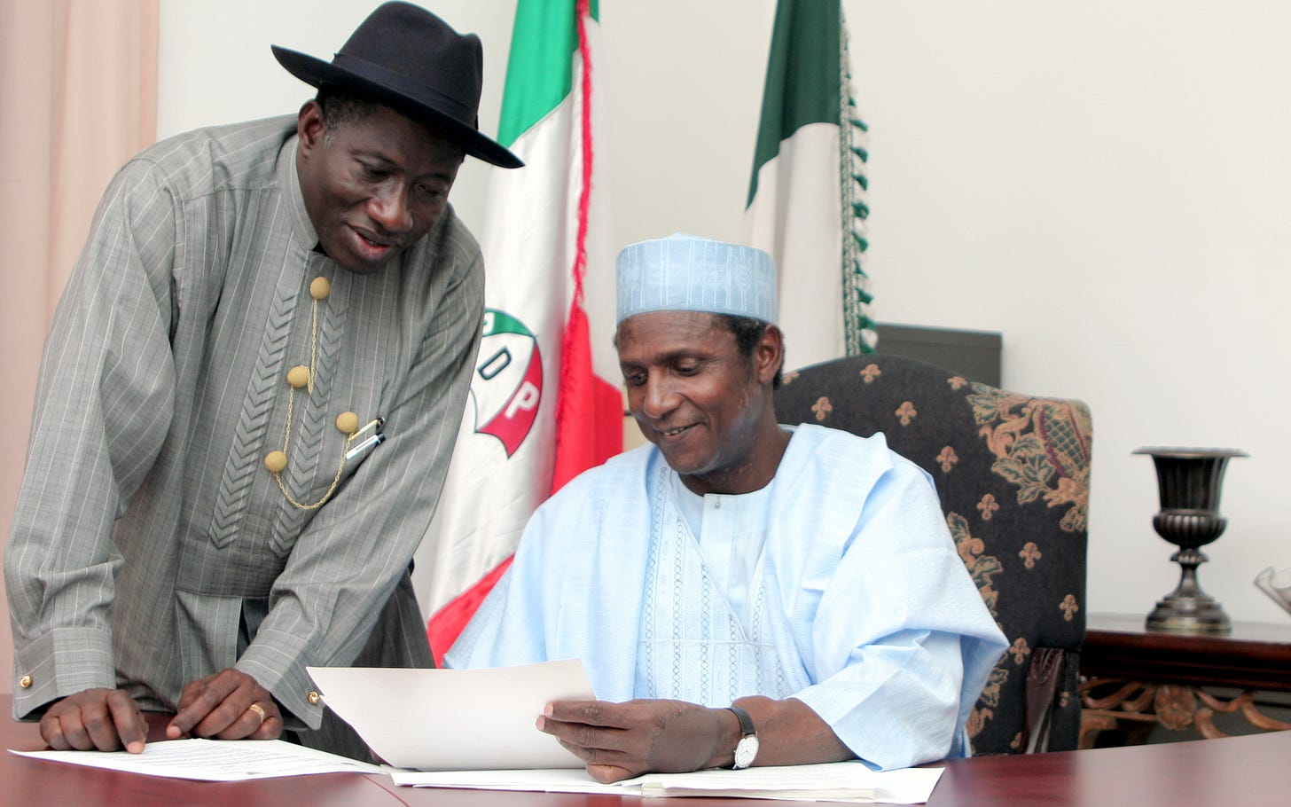Jonathan remembers Yar'Adua with "undiminished feeling" | Premium Times  Nigeria