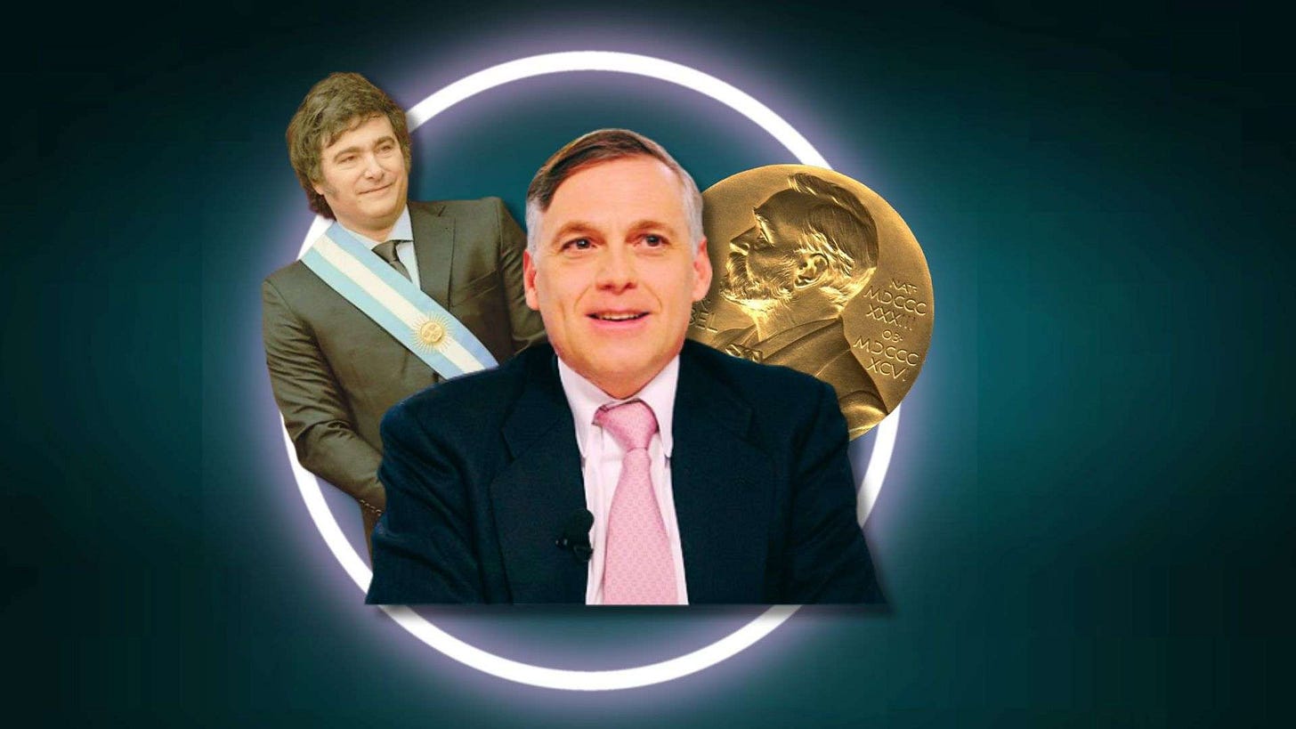 El reconocido profesor Huerta de Soto, recomienda a Javier Milei para el  Nobel de Economía | La Bandera
