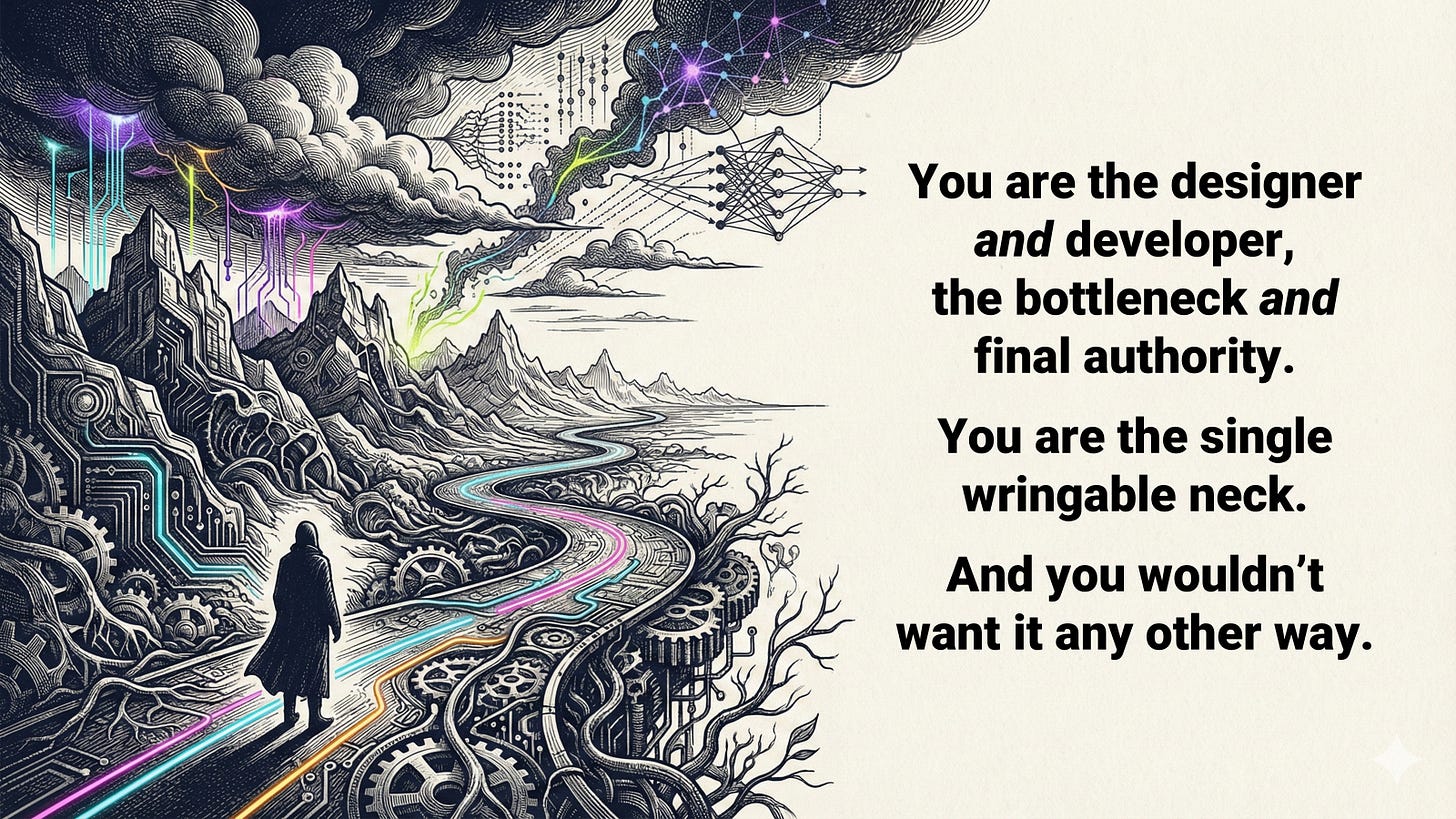 You are the single wringable neck. You are the single wringable neck.