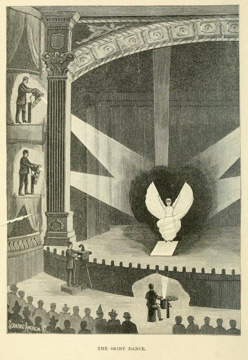 Illustration from a Victorian book on Magic compiled and edited by Albert A. Hopkins