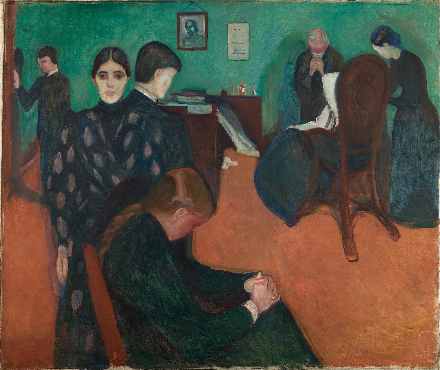File:Edvard Munch - Death in the Sickroom - Google Art Project.jpg -  Wikimedia Commons