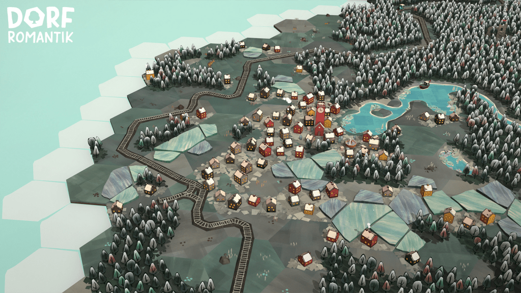 Dorfromantik gameplay screenshot. Dorfromantik gameplay screenshot.