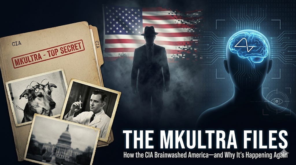 thetruthaboutcancerofficial.substack.com - The MKULTRA Files: How the CIA Brainwashed America…and Why It's Happening Again