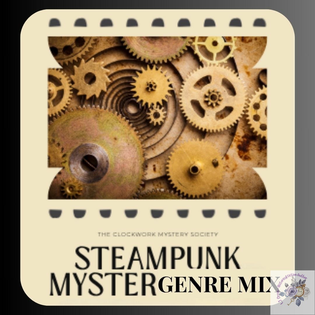 Steampunk Mysteries with Clockworks, Steam, and shady mechanicals