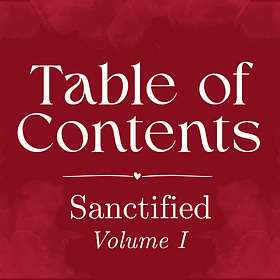 Sanctified Volume I • Index