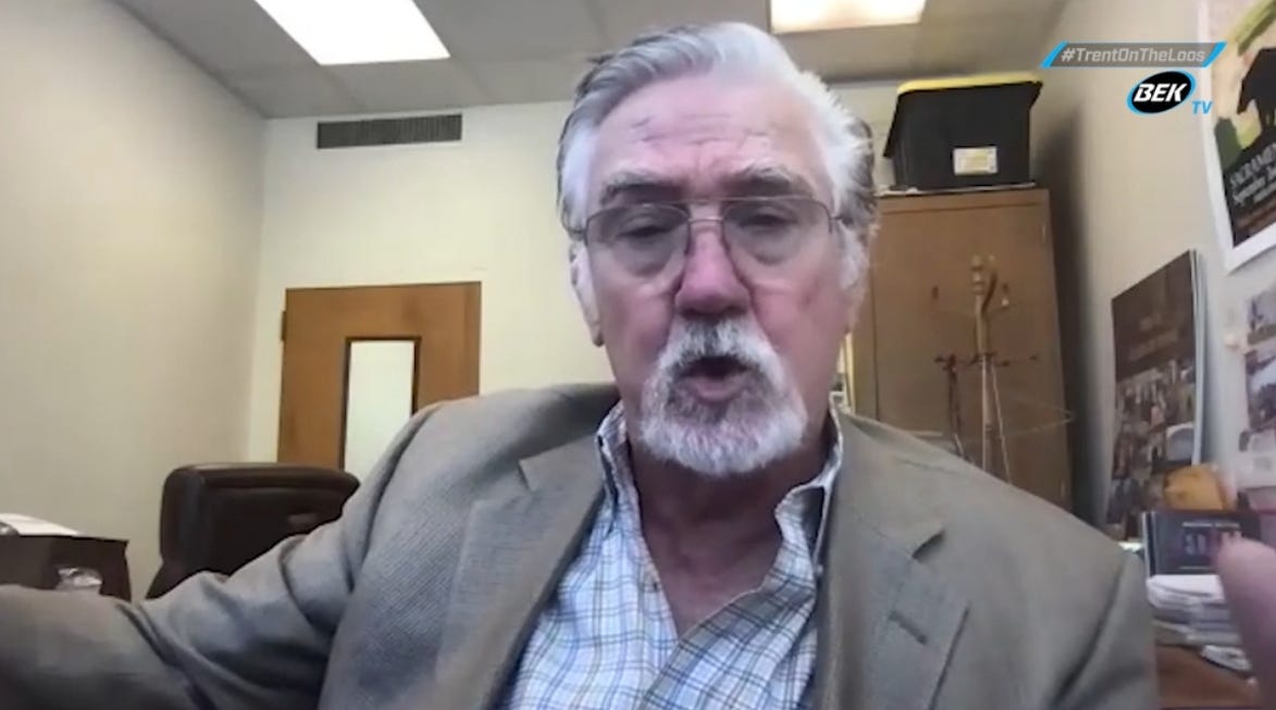 Trent on the Loos May 20, 2020 As always a very frank discussion with J. Scott Vernon who has spent 35 years teaching agriculture at Cal Poly University. Scott will be inducted into Hall of Fame.