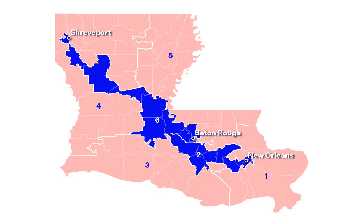 Louisiana Governor Enacts New Congressional Map Featuring Two  Majority-Black Districts - Democracy Docket