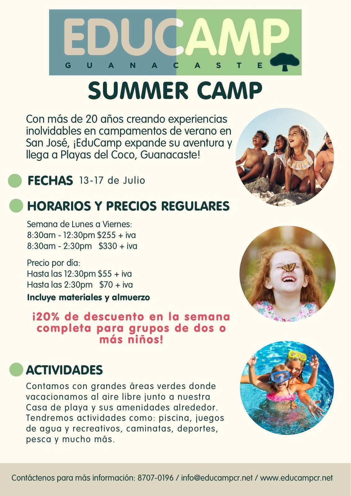 EDUCAMP GUANACASTE: SUMMER CAMP 2026