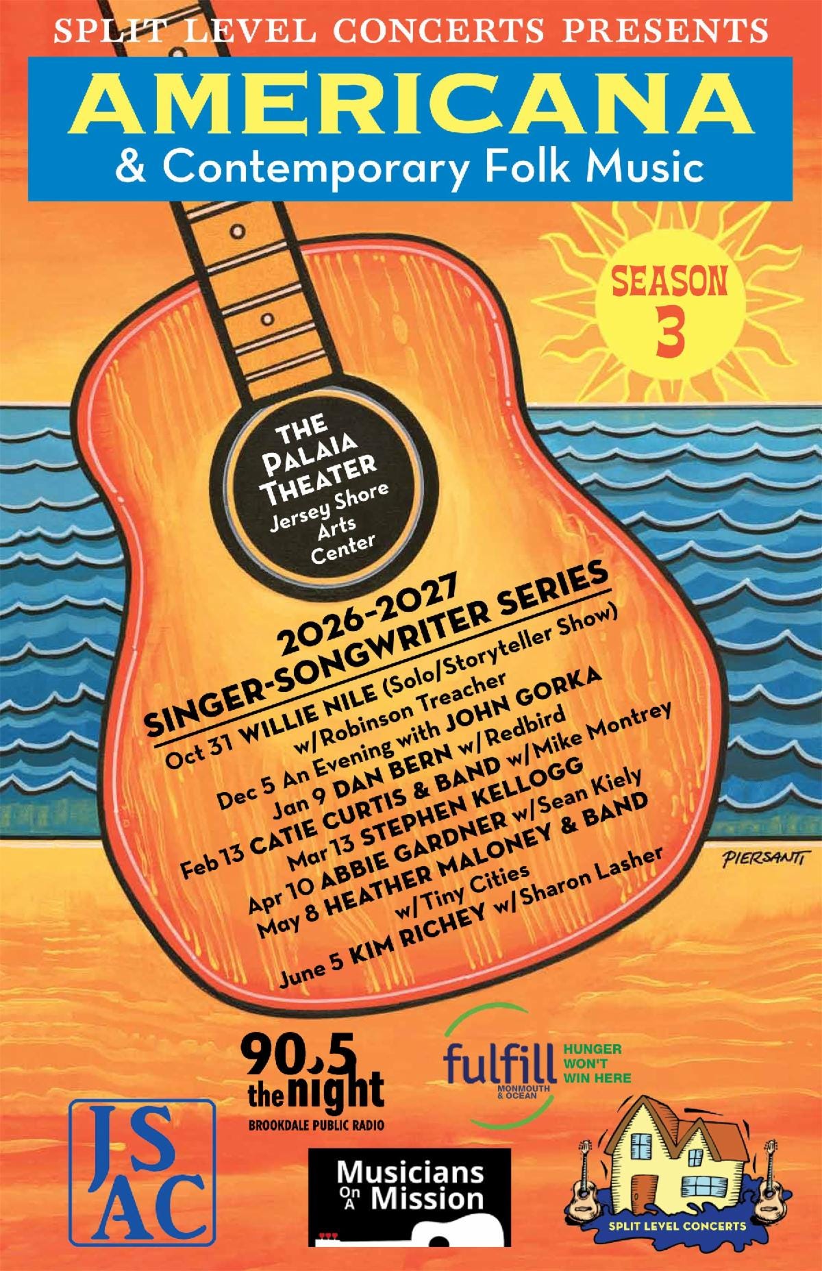 Split Level Concerts full season lineup
