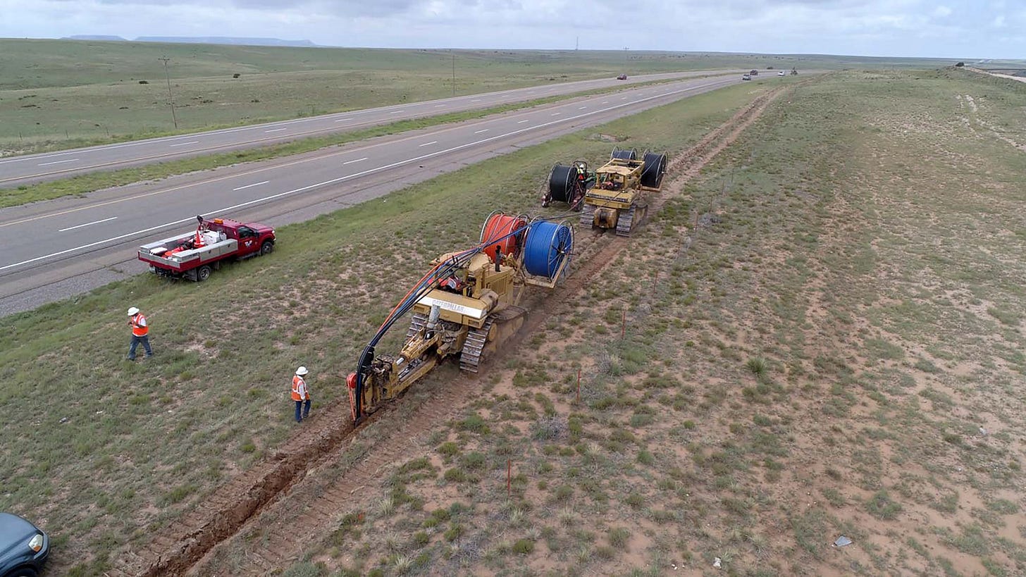 Building network infrastructure with fiber-optic cable - Engineering at Meta