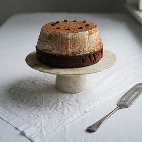 Tiramisu chocolate clementine cake