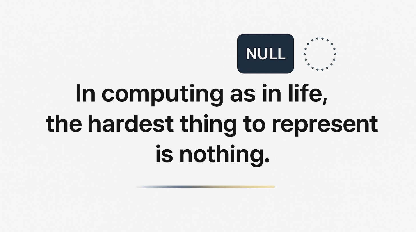 Understanding Null across the stack
