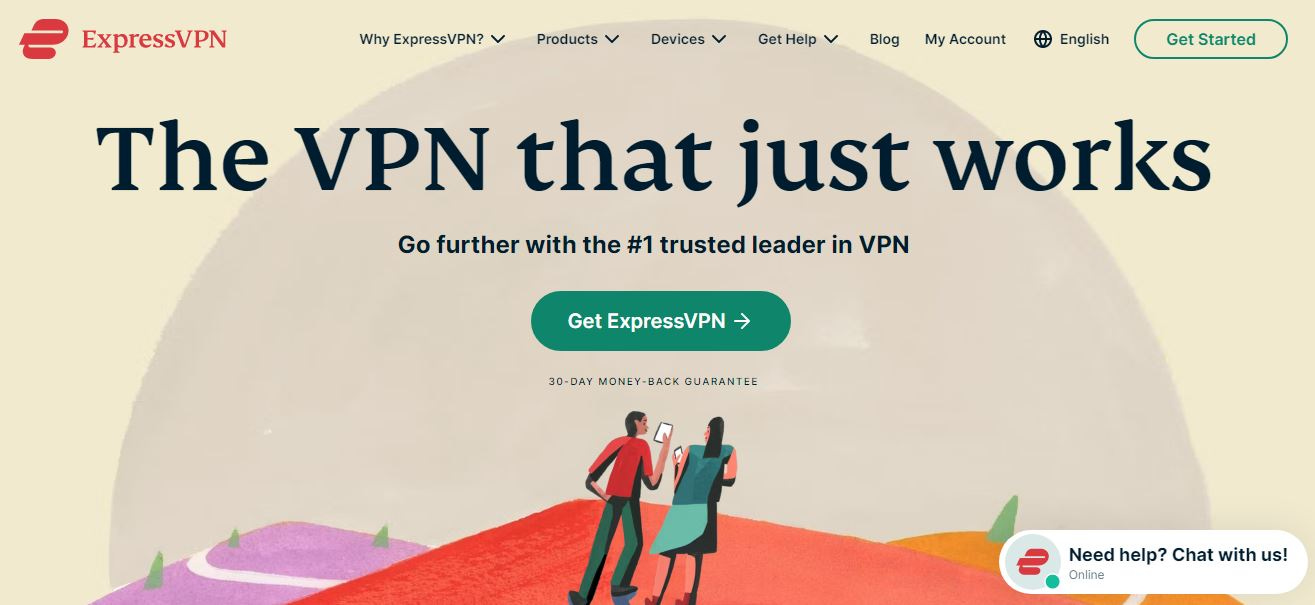 ExpressVPN Dashboard