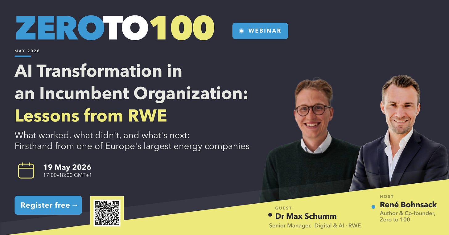 Lessons from one of Europe's largest AI transformations - Live webinar, 19 May