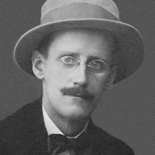 Portrait of James Joyce as a young man, author of the short story "The Dead." Portrait of James Joyce as a young man, author of the short story "The Dead."