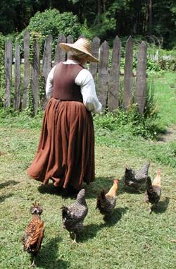 HSMCladywithchickens