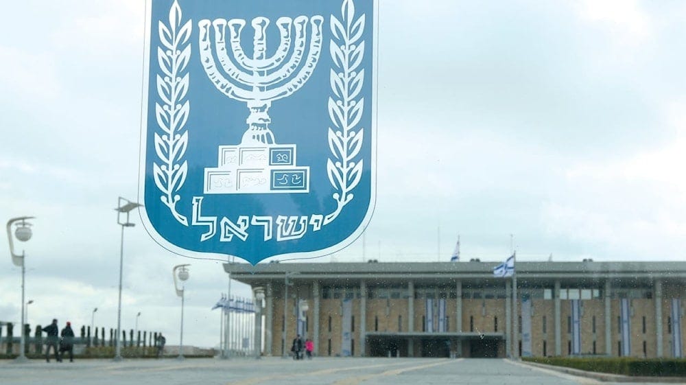 A view of the Knesset through the entrance window. (Agencies) A view of the Knesset through the entrance window. (Agencies)
