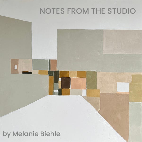 Notes From The Studio by Melanie Biehle