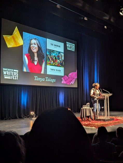 Authors on stage for Vancouver Writers Fest event
