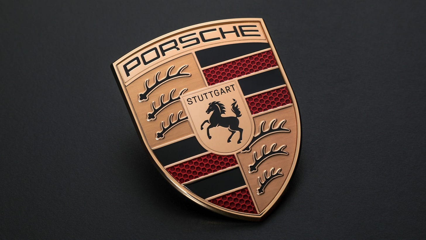 Porsche Crest, 2023, Porsche AG Porsche Crest, 2023, Porsche AG