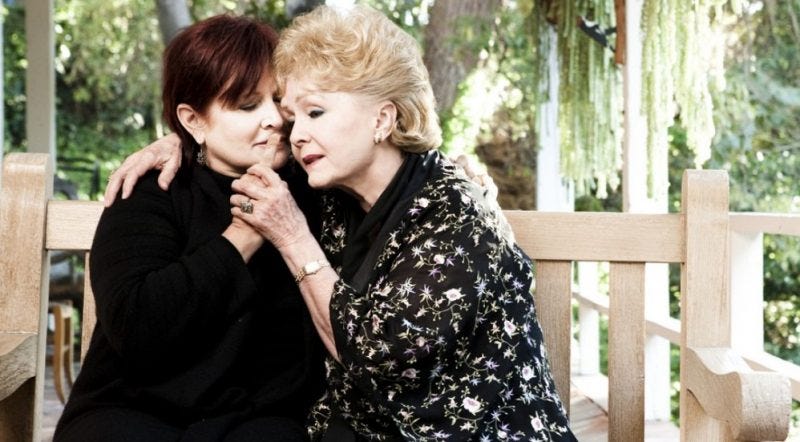 carrie fisher will be buried with mother debbie reynolds 2016 images carrie fisher will be buried with mother debbie reynolds 2016 images