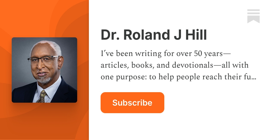 Dr. Roland J Hill | Substack