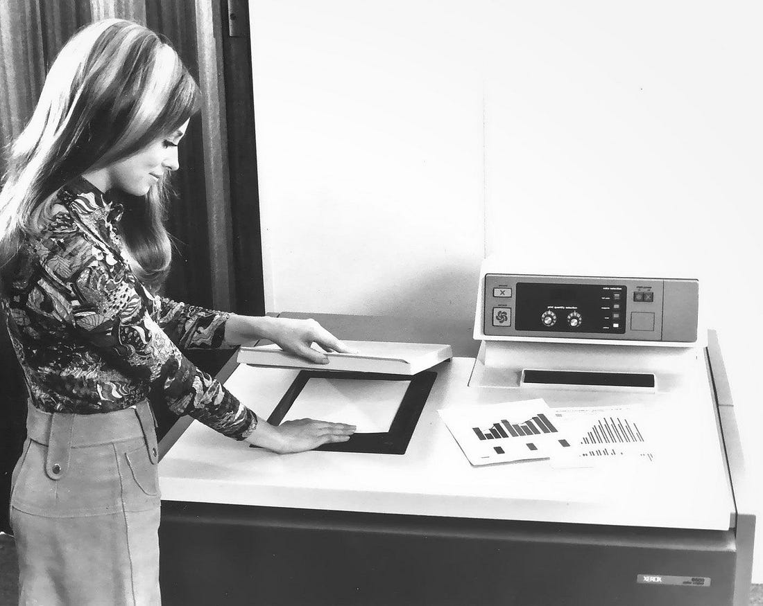 First Xerox Machine