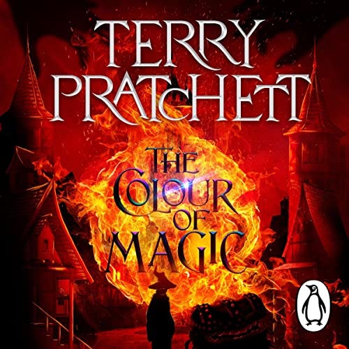 Cover art for The Colour of Magic by Terry Pratchett