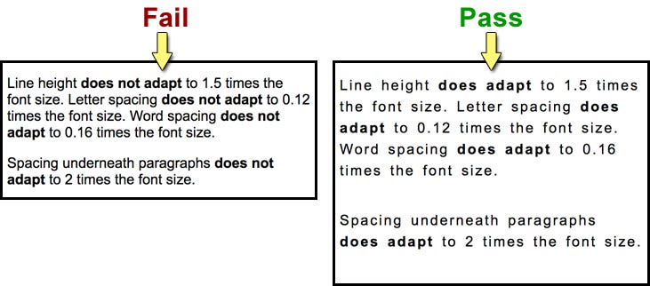 Understanding Success Criterion 1.4.12: Text Spacing Understanding Success Criterion 1.4.12: Text Spacing