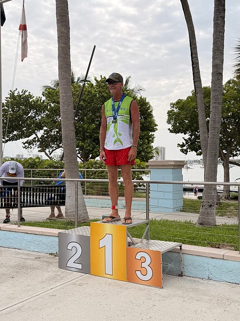 various photos from the BillBone Paddle the Peanut Race in Riviera Beach, Florida on Lake Worth Lagoon, Peanut Island