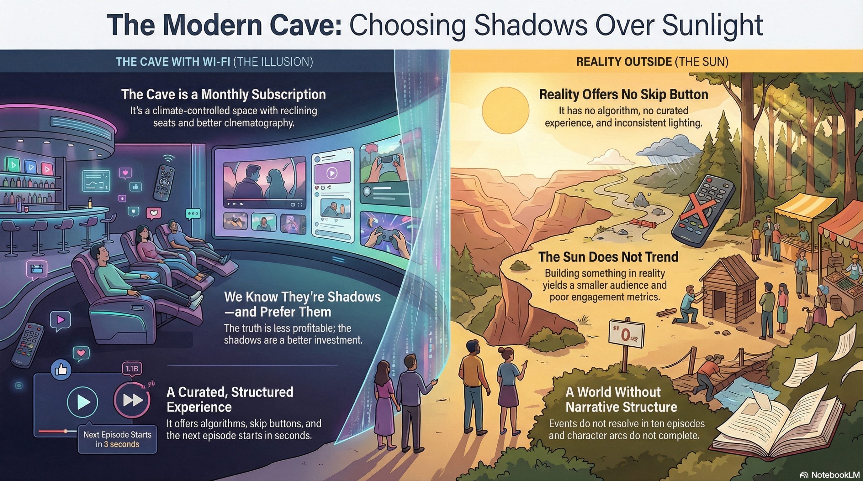 Plato’s Cave with Wi-Fi: - by Conrad T Hannon