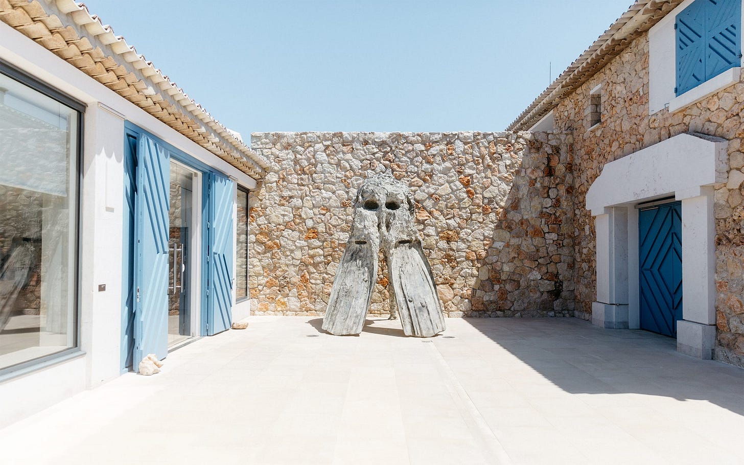 The Villa Carmignac, on the island of Porquerolles. Photograph by Baptiste de Ville d'Avray for Paris+ par Art Basel. The Villa Carmignac, on the island of Porquerolles. Photograph by Baptiste de Ville d'Avray for Paris+ par Art Basel.
