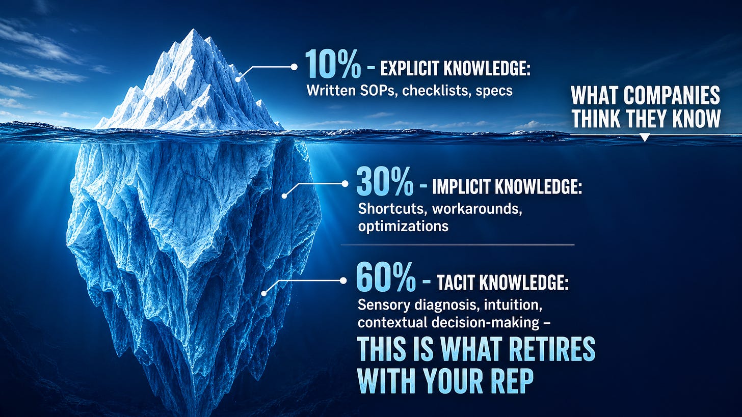 The Knowledge Iceberg