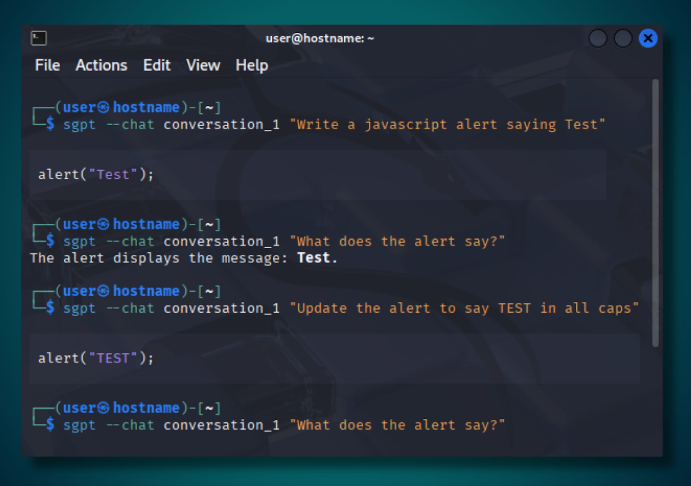ShellGPT (SGPT): AI-Powered Command-Line Productivity Tool