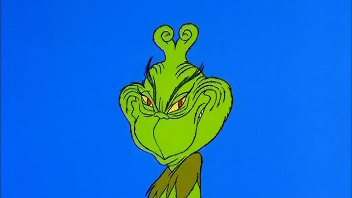 The grinch’s smile (How The Grinch Stole Christmas 1966)