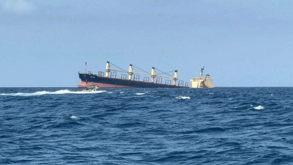 Iranian cargo vessel