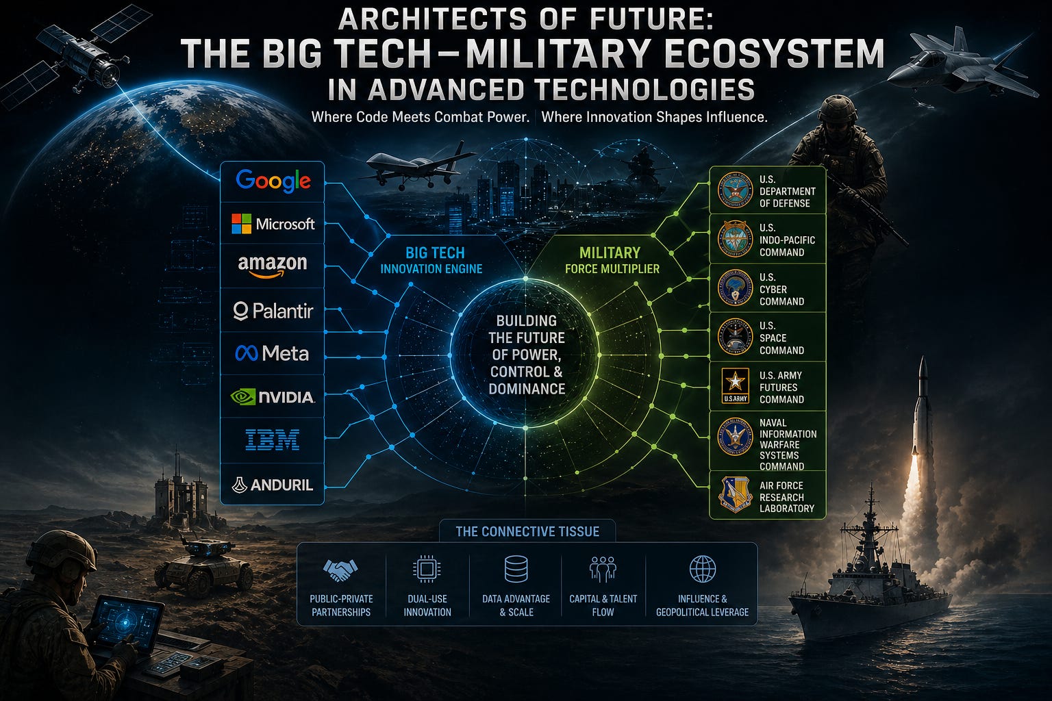 Architects of Future: The Big Tech-Military Ecosystem in Advanced